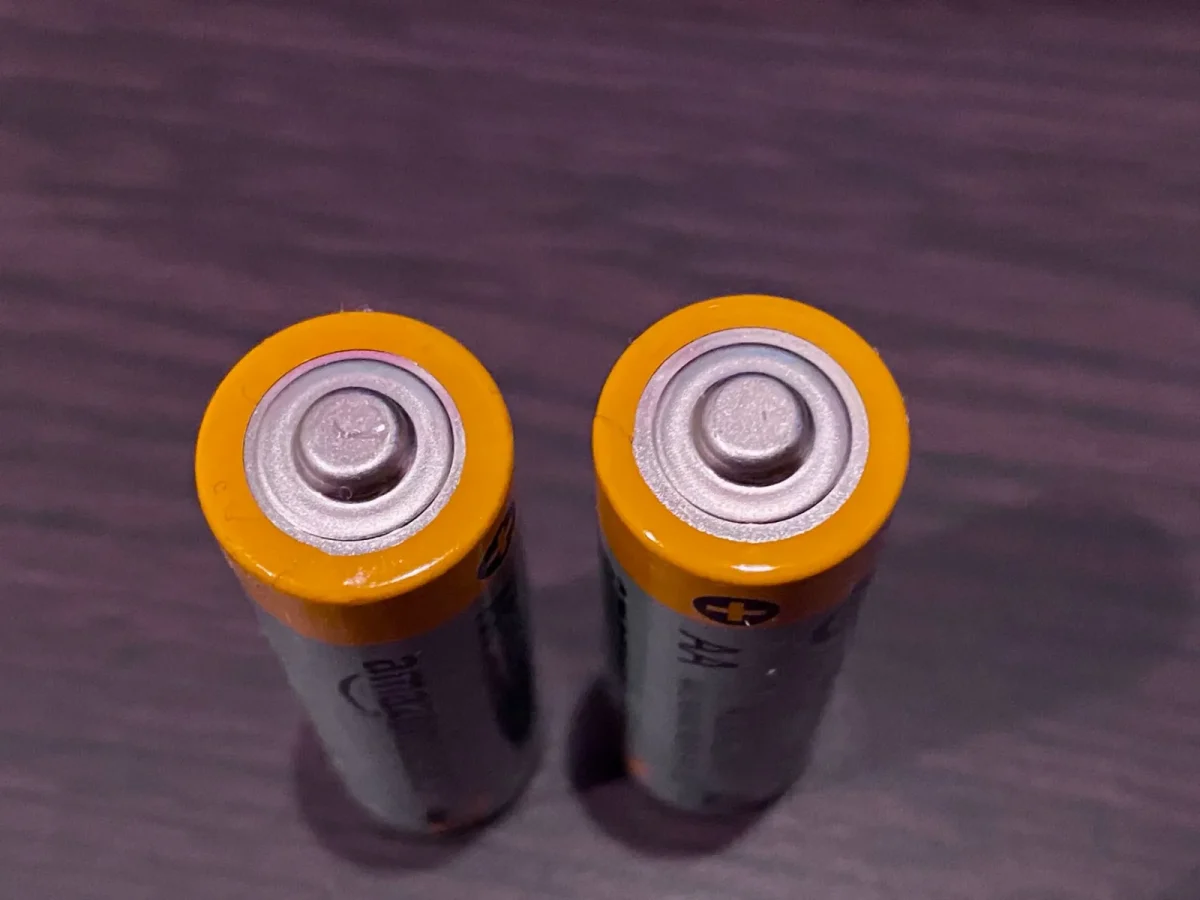 Corroded battery terminal and ground strap on a Can-Am UTV