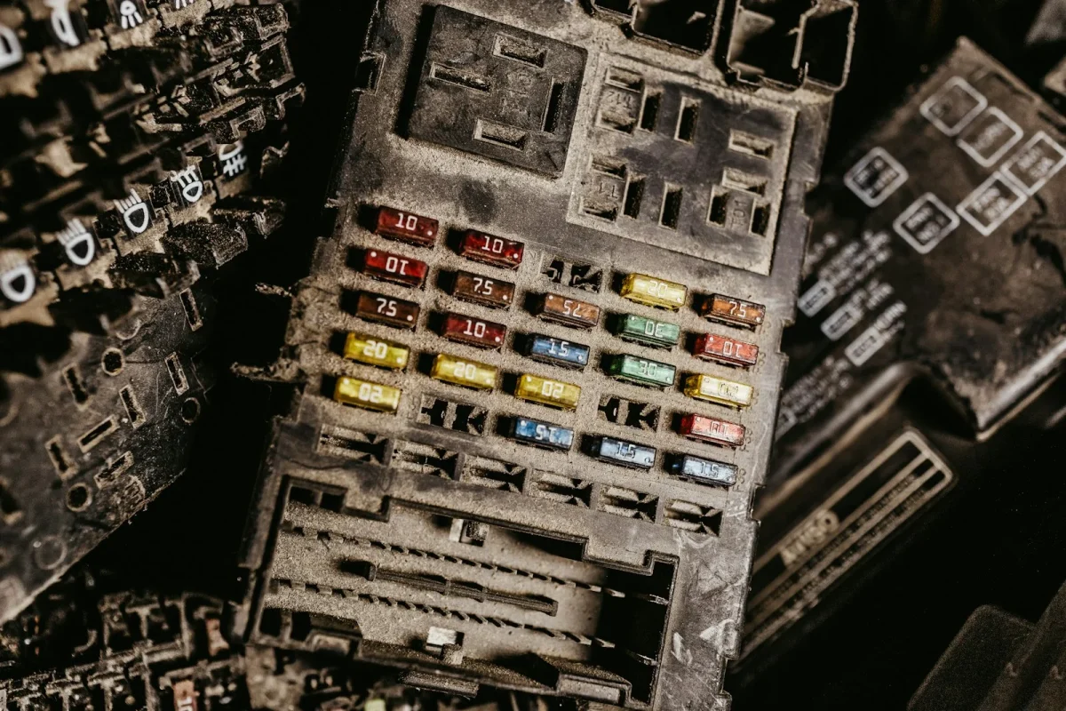 Firewall fuse and relay block on a Polaris General