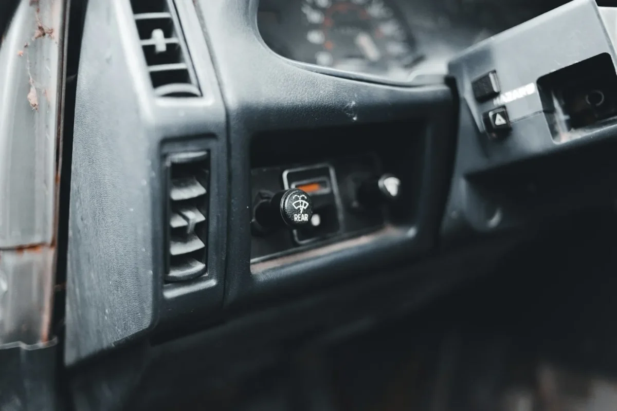 Replacing a worn UTV ignition switch behind the dash