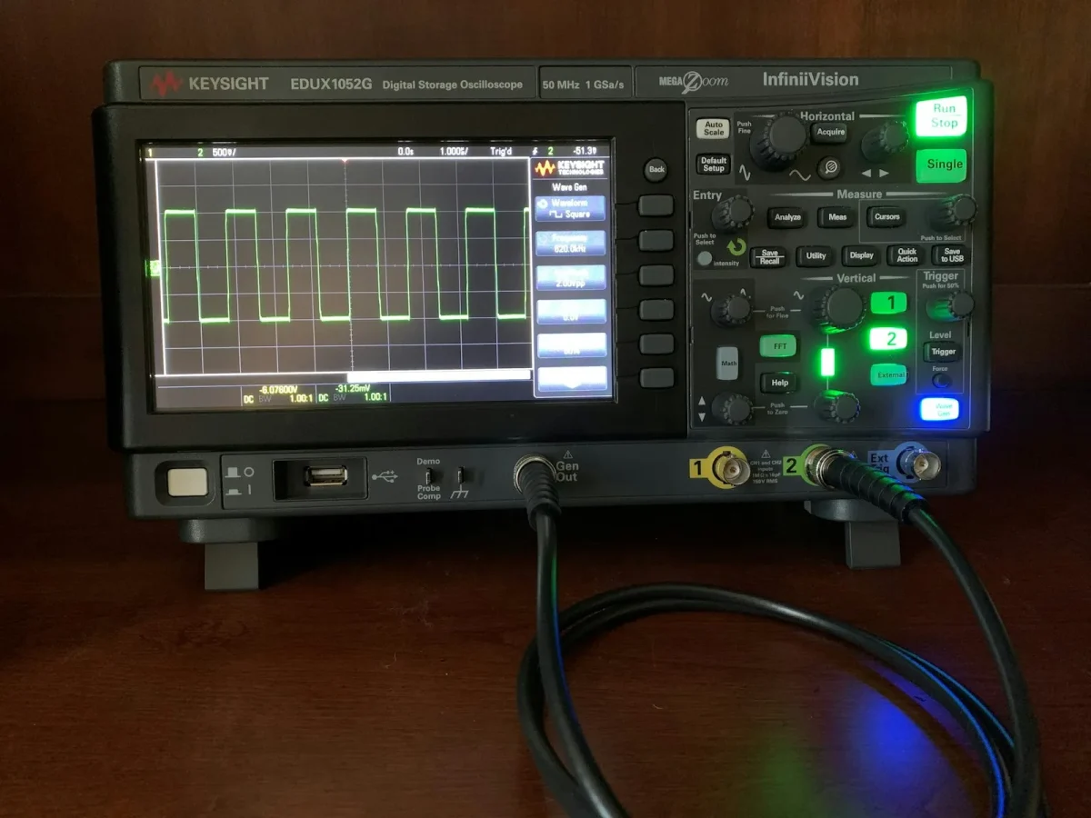 Testing a UTV stator connector with a digital multimeter