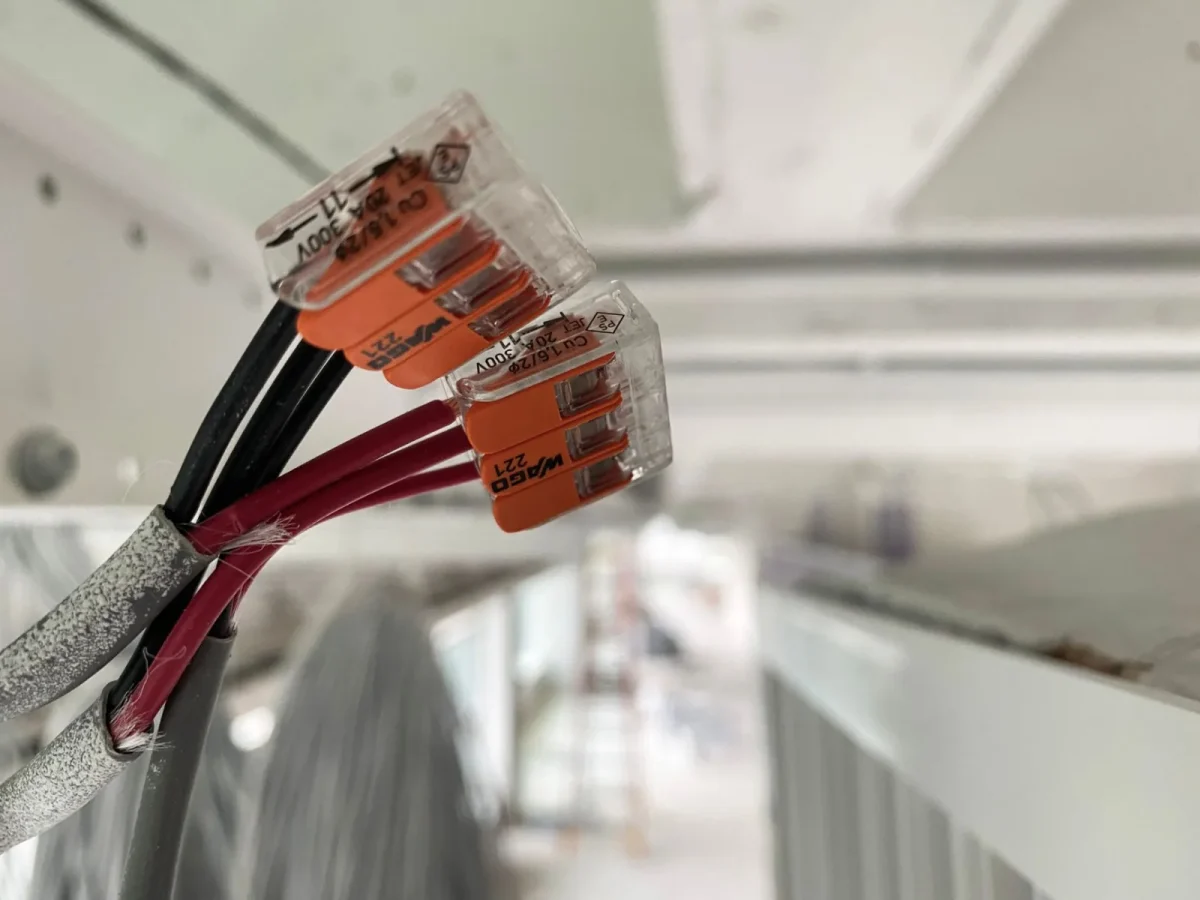Corroded terminal pins inside a UTV wiring harness connector